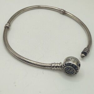 Pandora Beautiful “Signature Sterling 7.9” Charm Bracelet